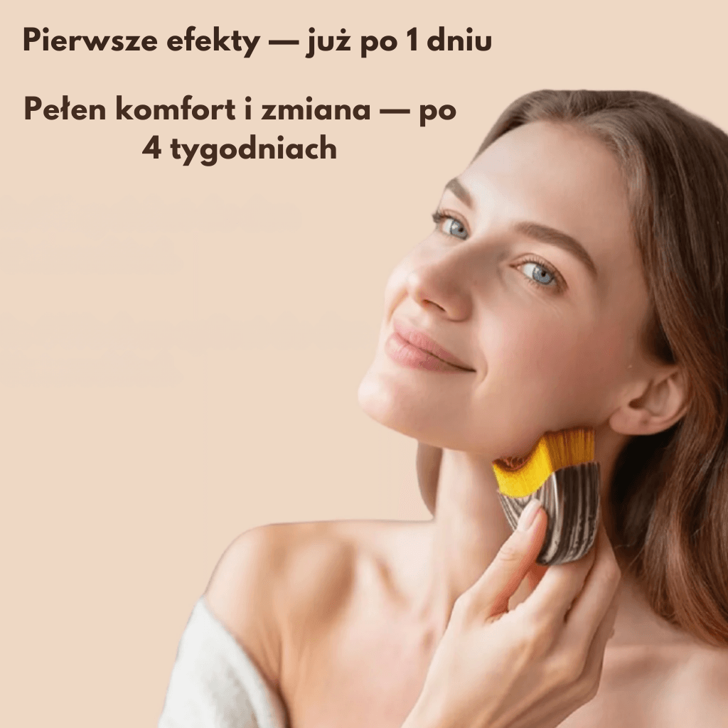 VELVRA- Szczotka do drenażu twarzy